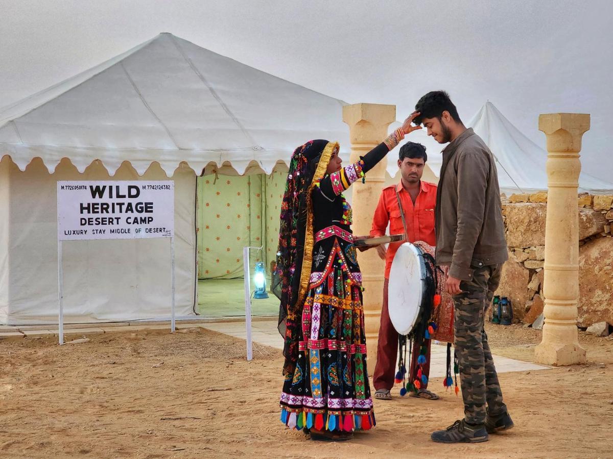 מלון ג'איסלמר Wild Heritage Desert Camp מראה חיצוני תמונה